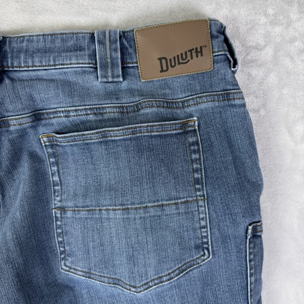 Duluth Trading Co Flannel Lined Jeans Men's‎ 40x30 Ballroom Double Flex Outdoor